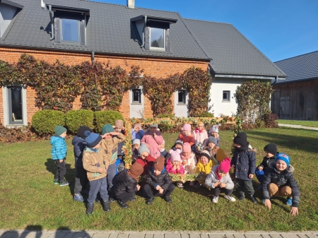 Zajęcia edukacyjno - kulturalne w Fundacji Gębiczyn w ramach realizacji programu ''Skąd się biorą produkty ekologiczne''