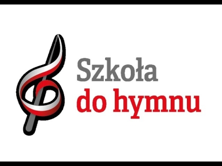 Udział w akcji ''Szkoła do Hymnu''