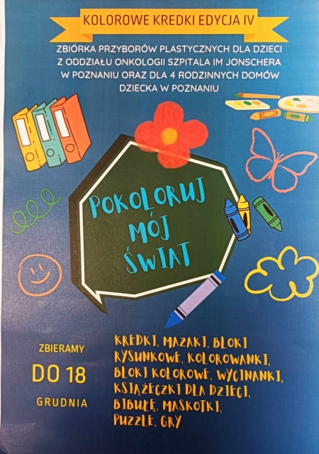 Akcja   ''POKOLORUJ MÓJ ŚWIAT''