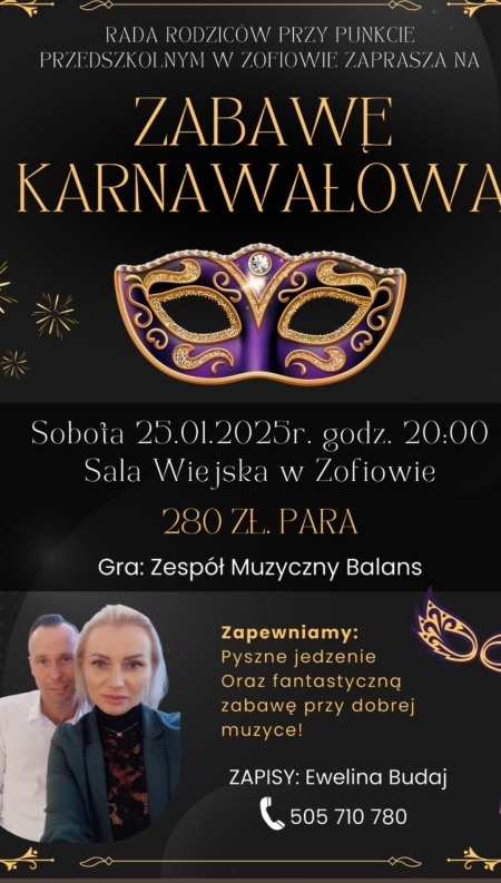 Zabawa karnawałowa 