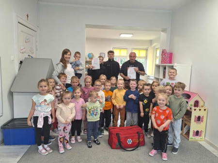 Spotkanie z uczniami Edukacji Lubasz