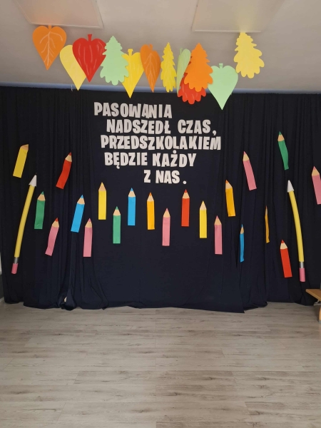 Pasowanie na przedszkolaka