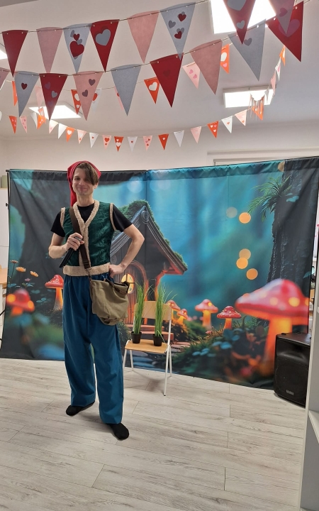 Teatrzyk w przedszkolu ''Co nam w uszach gra''