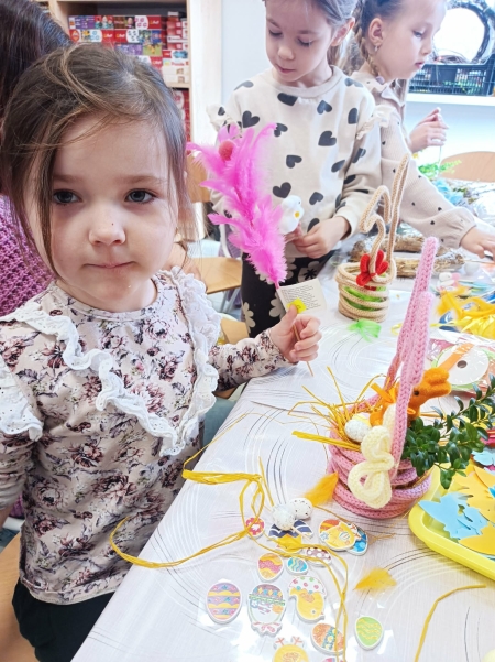 Warsztaty wielkanocne w przedszkolu