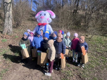 Śniadanko wielkanocne i poszukiwania zajączka