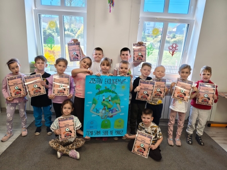 Światowy  Dzień Ziemi w naszym przedszkolu