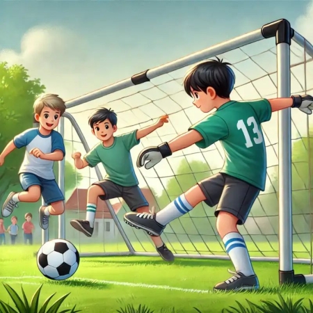 Zajęcia sportowe z APR Lampart.